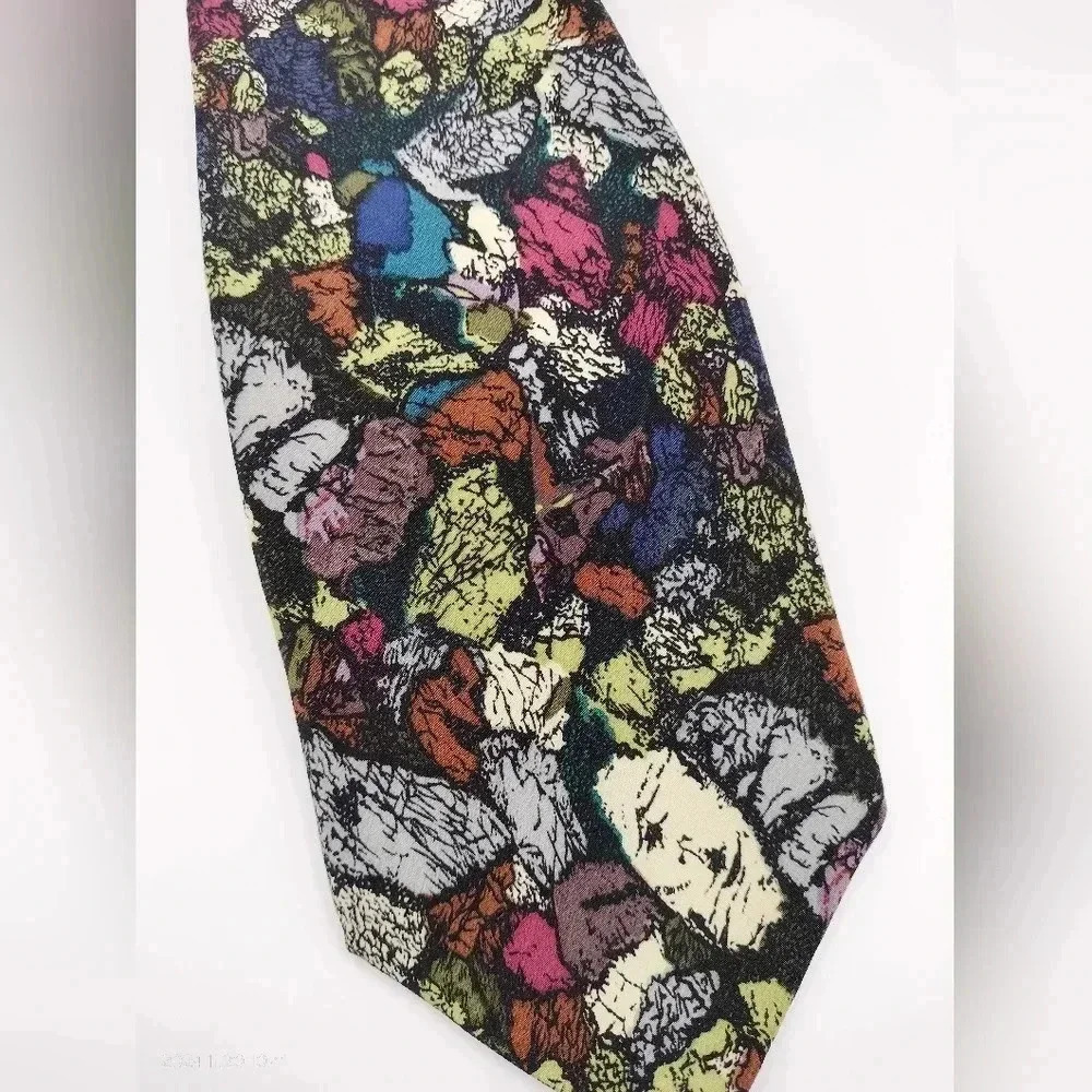 Stonehenge Apollo 12 Moon Rock Collection Mens Tie Necktie Molecular Expressions